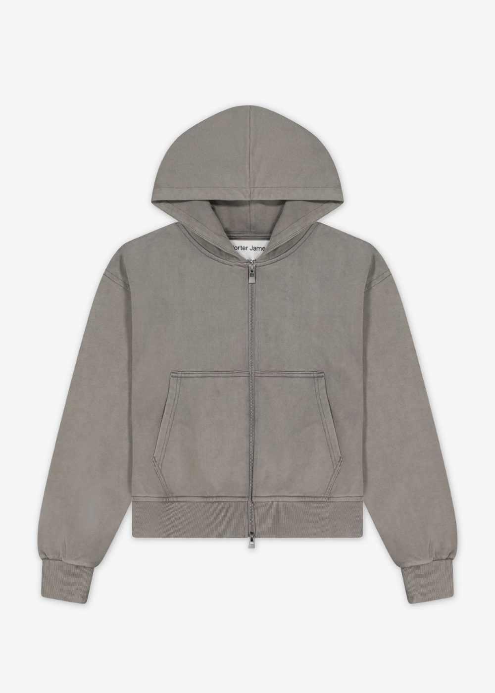 Tailored Hood - Aged Grey | PORTER JAMES SPORTS | Mad About The Boy
