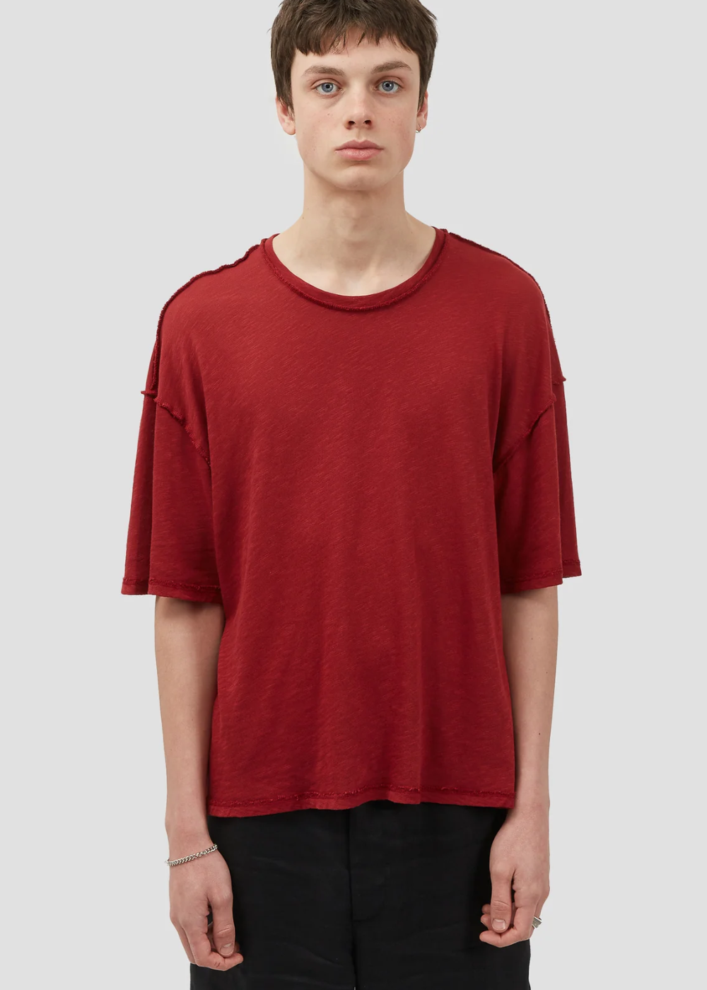 Lightweight T-Shirt Red | Fairly Normal | Mad About The Boy