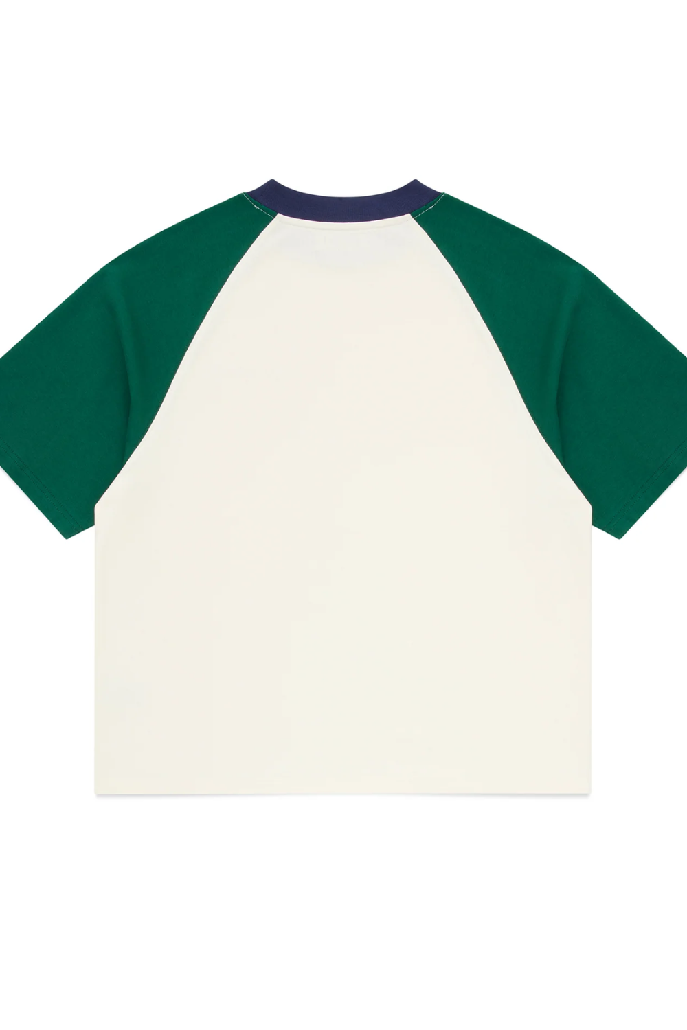 RAGLAN TEE | GREEN & VINTAGE WHITE | Someday Fabrications | Mad About The Boy