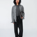 Observe - Check Shirt / Charcoal / Black