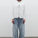 Article Stamp Oxford Shirt - White | Observe Gallery | Mad About The Boy