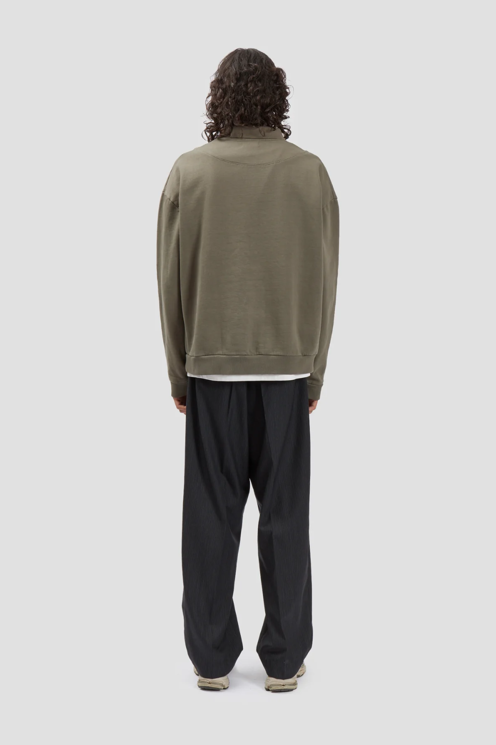 Fairly Normal - Polo Sweatshirt Taupe | Fairly Normal | Mad About The Boy