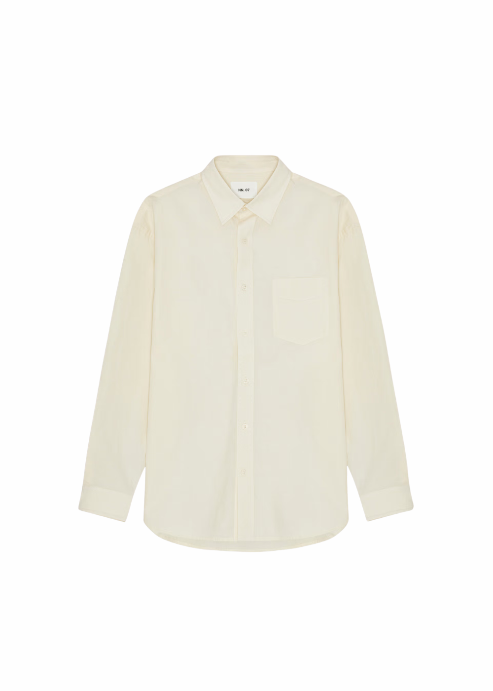 NN.07 Skyler Poplin Shirt Ivory | NN07 | Mad About The Boy
