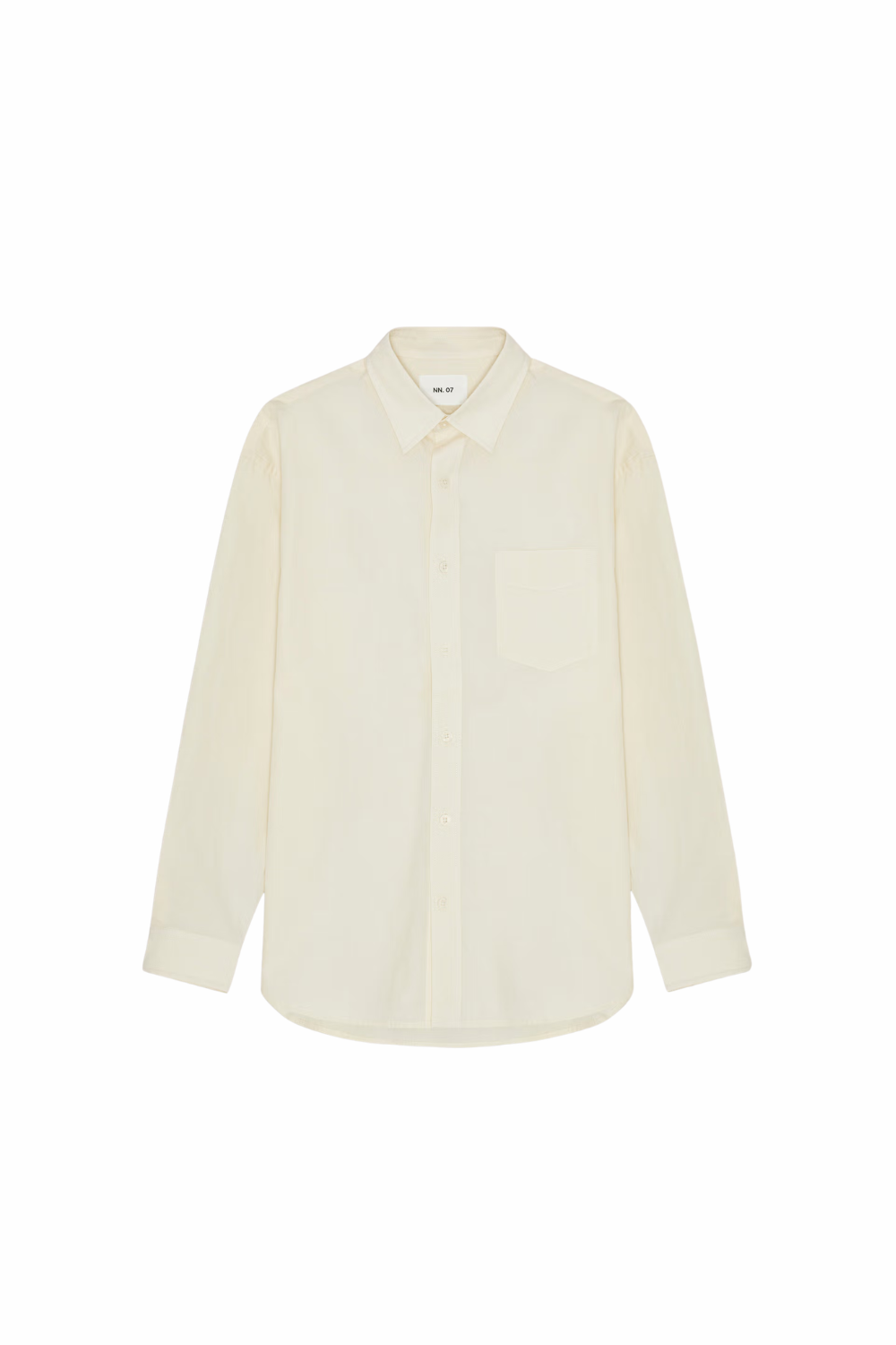 NN.07 Skyler Poplin Shirt Ivory | NN07 | Mad About The Boy