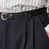 ASHA JASPER - Tailored Trouser / Vintage Navy Twill