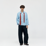 Big Business Shirt Hucks Stripe ( Blue White) | PORTER JAMES SPORTS | Mad About The Boy