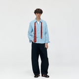 Big Business Shirt Hucks Stripe ( Blue White) | PORTER JAMES SPORTS | Mad About The Boy