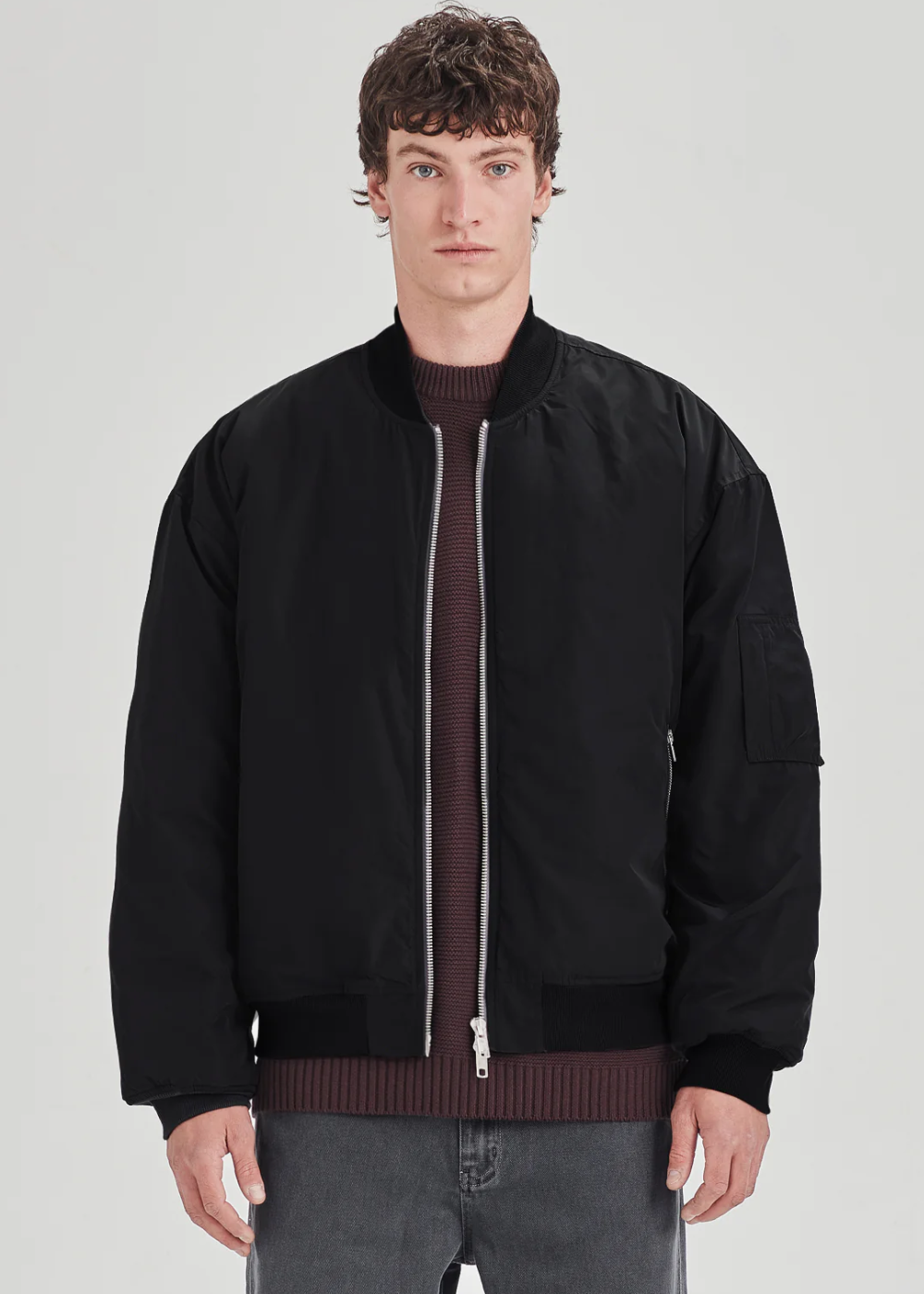 BOMBER JACKET - BLACK | COMMONERS | Mad About The Boy