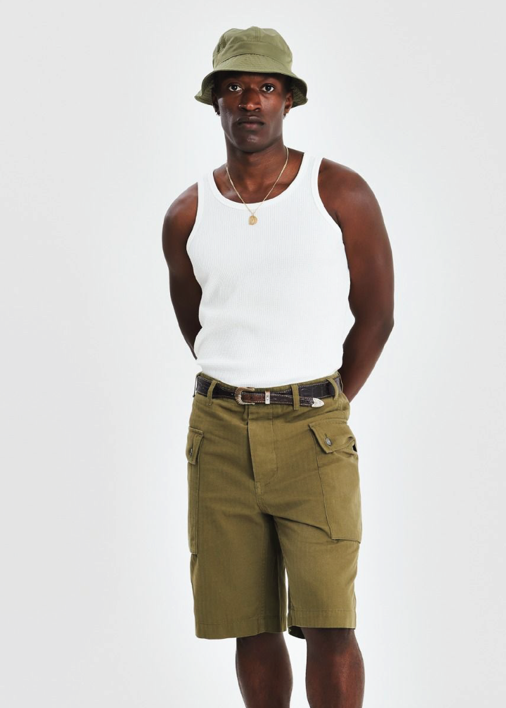 Brother Wolf Perforated Tank White | Brotherwolf | Mad About The Boy