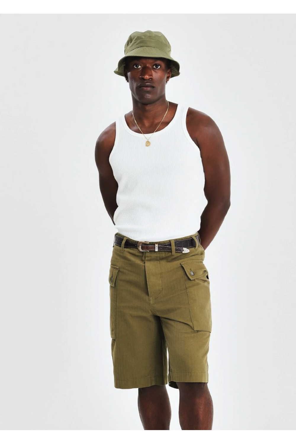 Brother Wolf Perforated Tank White | Brotherwolf | Mad About The Boy