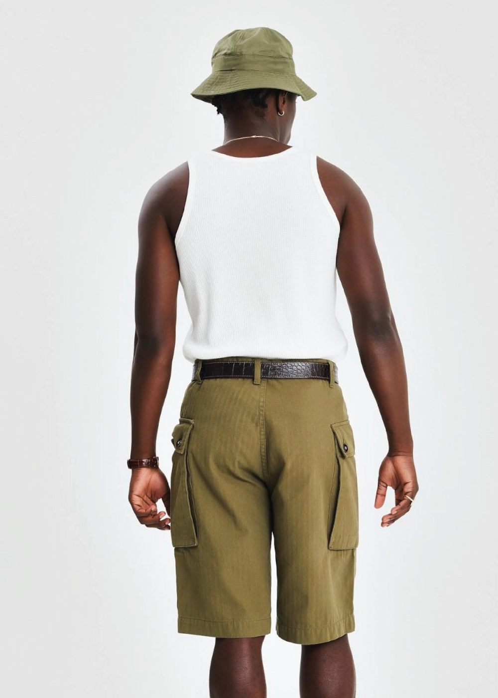 Brother Wolf Perforated Tank White | Brotherwolf | Mad About The Boy