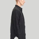 MENS CLASSIC LINEN SHIRT / BLACK | COMMONERS | Mad About The Boy
