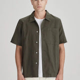 CAMPUS SS SHIRT / OLIVE GREY | COMMONERS | Mad About The Boy