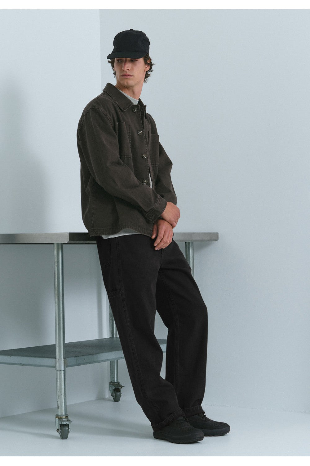 Mens Drill Work Pant - Vintage Black | COMMONERS | Mad About The Boy