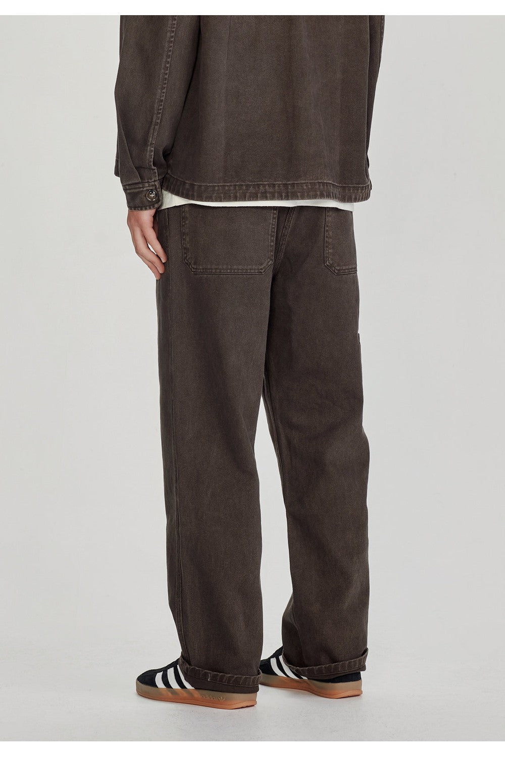 Mens Drill Work Pant - Vintage Cocoa | COMMONERS | Mad About The Boy