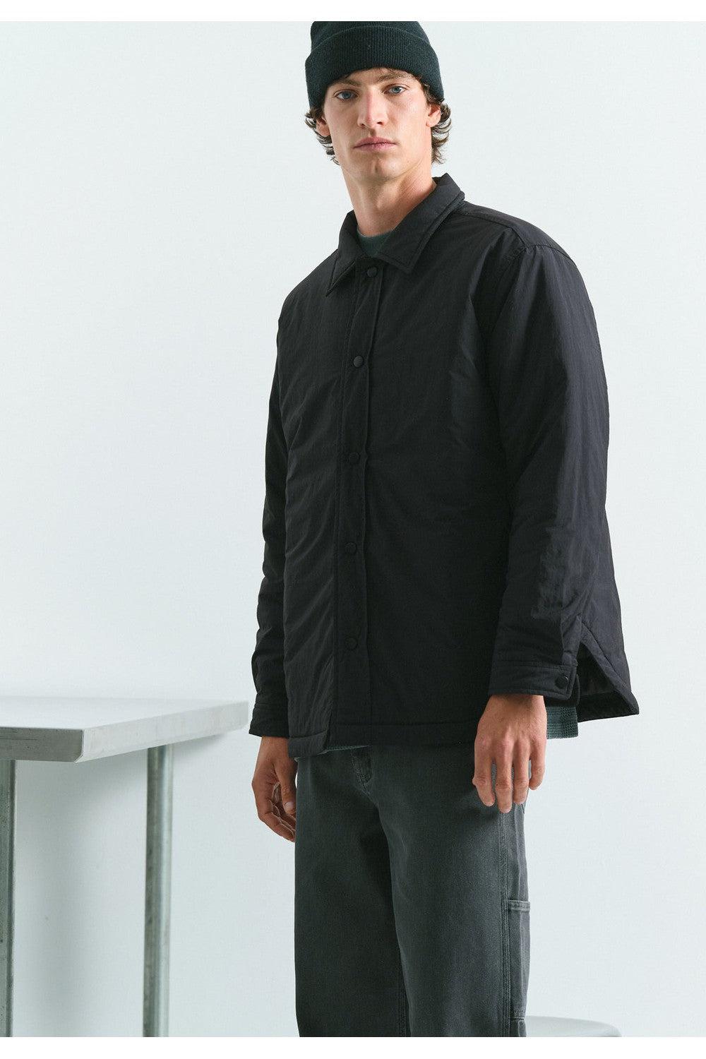 Commoners Padded Overshirt Black | COMMONERS | Mad About The Boy