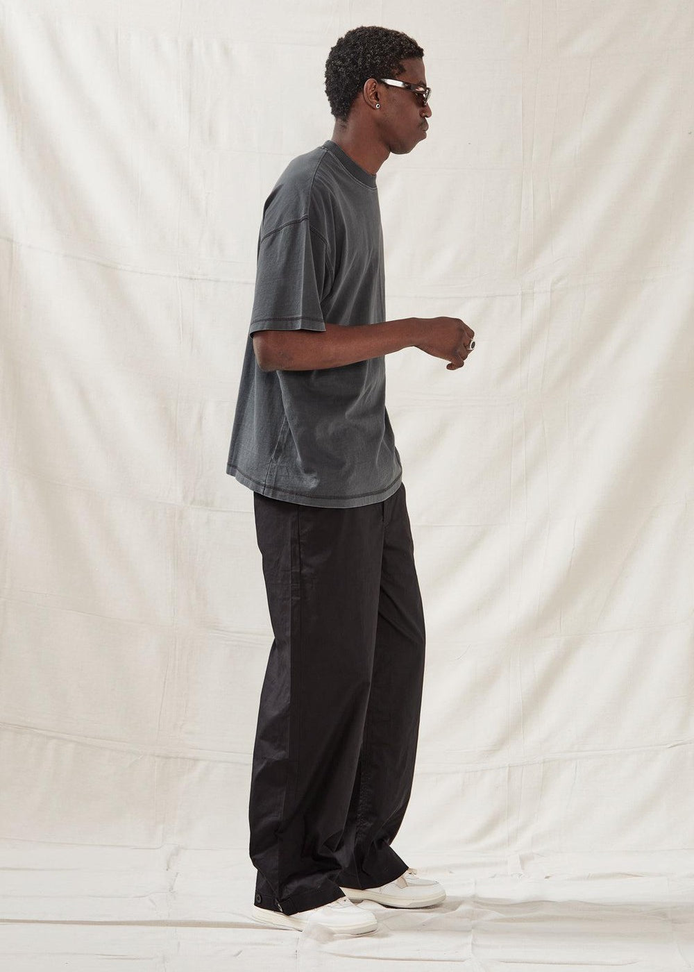 Commoners Loose Fit Cotton Pant Black | COMMONERS | Mad About The Boy