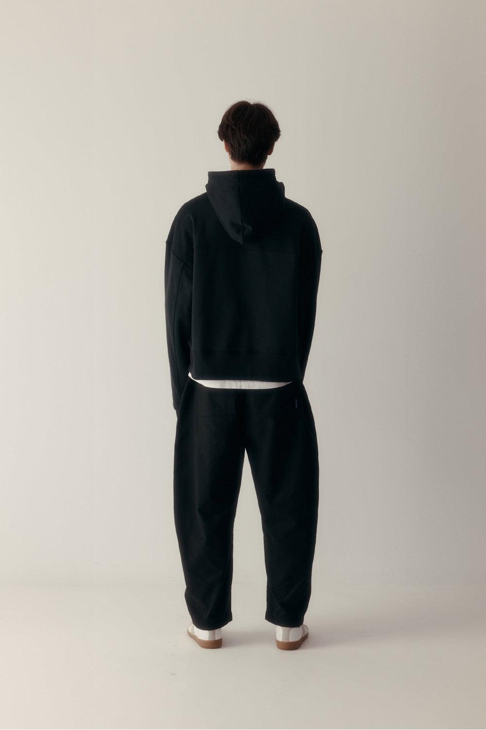 CROPPED HOOD (WORDMARK) SOFT BLACK | PORTER JAMES SPORTS | Mad About The Boy
