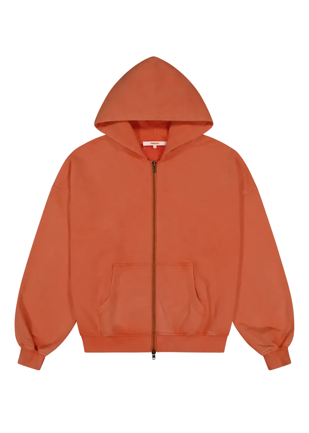 Checks Lark Zip Hoodie Orange | Checks Downtown | Mad About The Boy