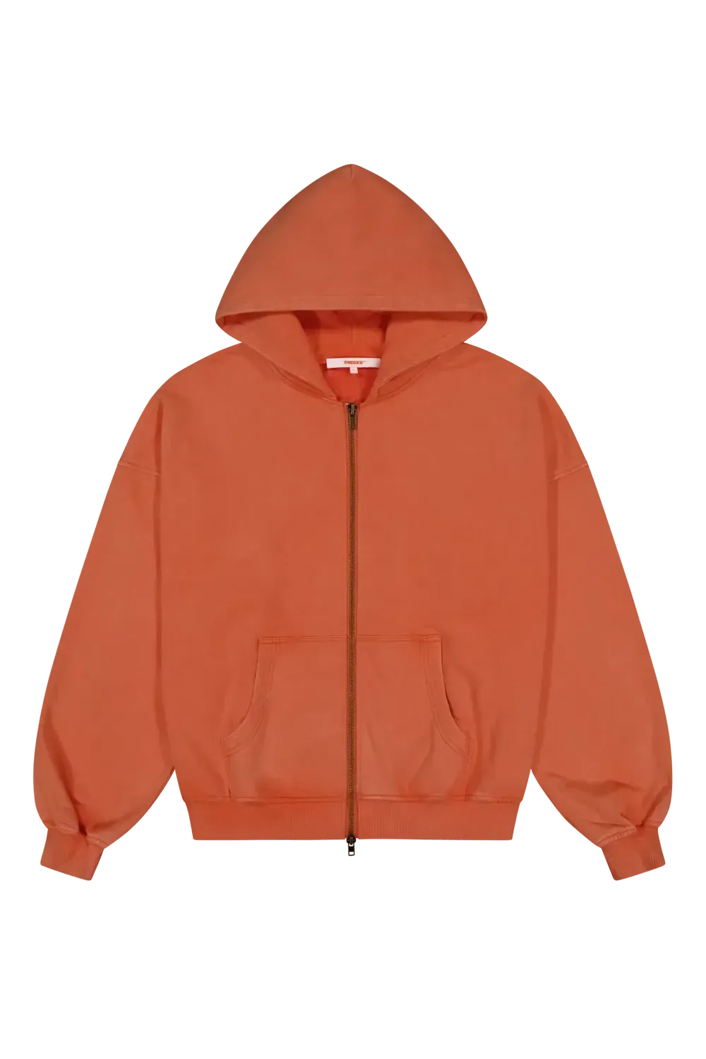 Checks Lark Zip Hoodie Orange | Checks Downtown | Mad About The Boy