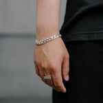 Don Du Ciel Heavy Flat Curbed Bracelet | DON DU CIEL | Mad About The Boy