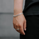Don Du Ciel Heavy Flat Curbed Bracelet | DON DU CIEL | Mad About The Boy