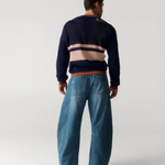 Dart-Knee Denim Light-Mid Wash | PORTER JAMES SPORTS | Mad About The Boy