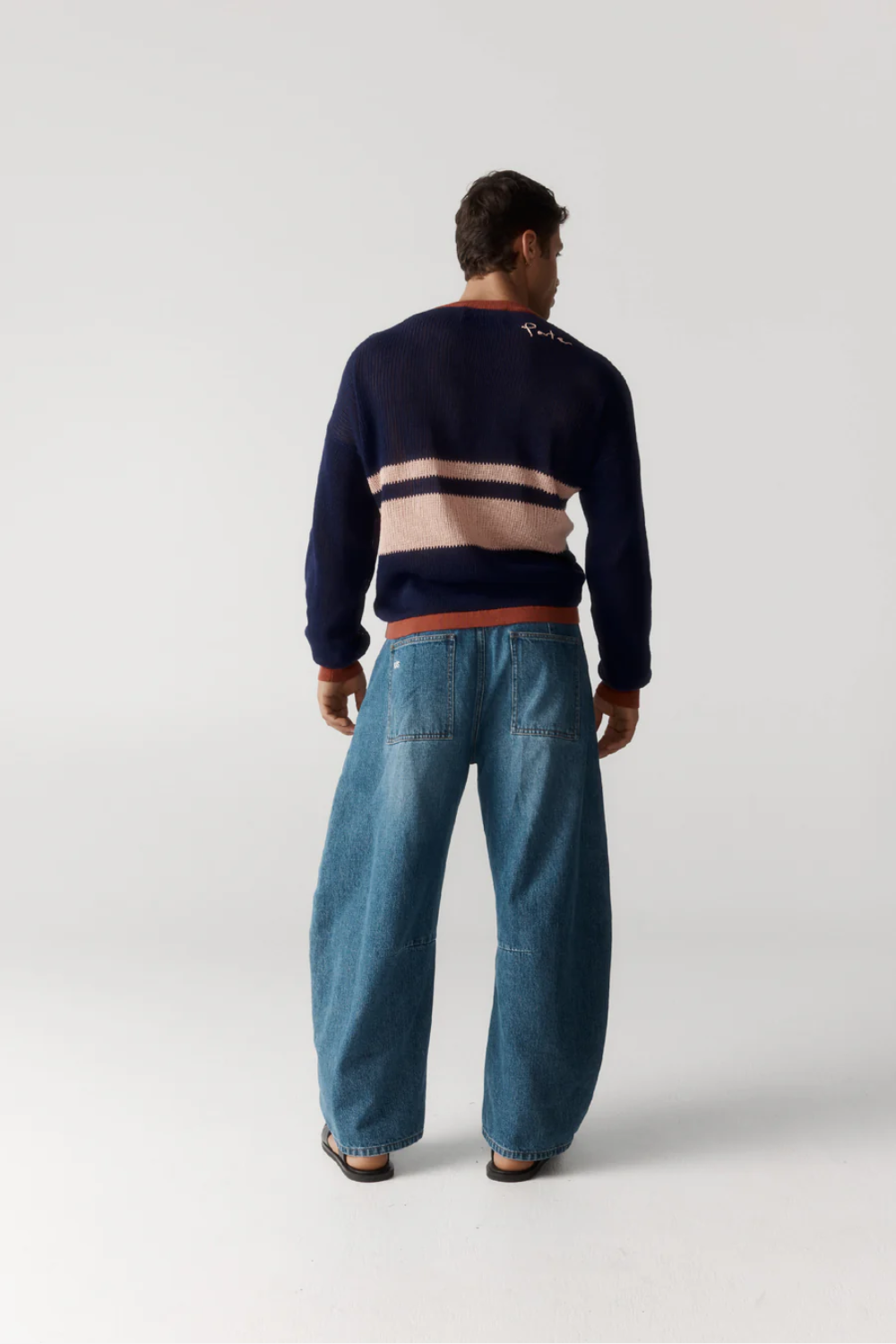 Dart-Knee Denim Light-Mid Wash | PORTER JAMES SPORTS | Mad About The Boy