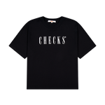Checks - DPTMNT Tee - Black | Mad About The Boy | Mad About The Boy