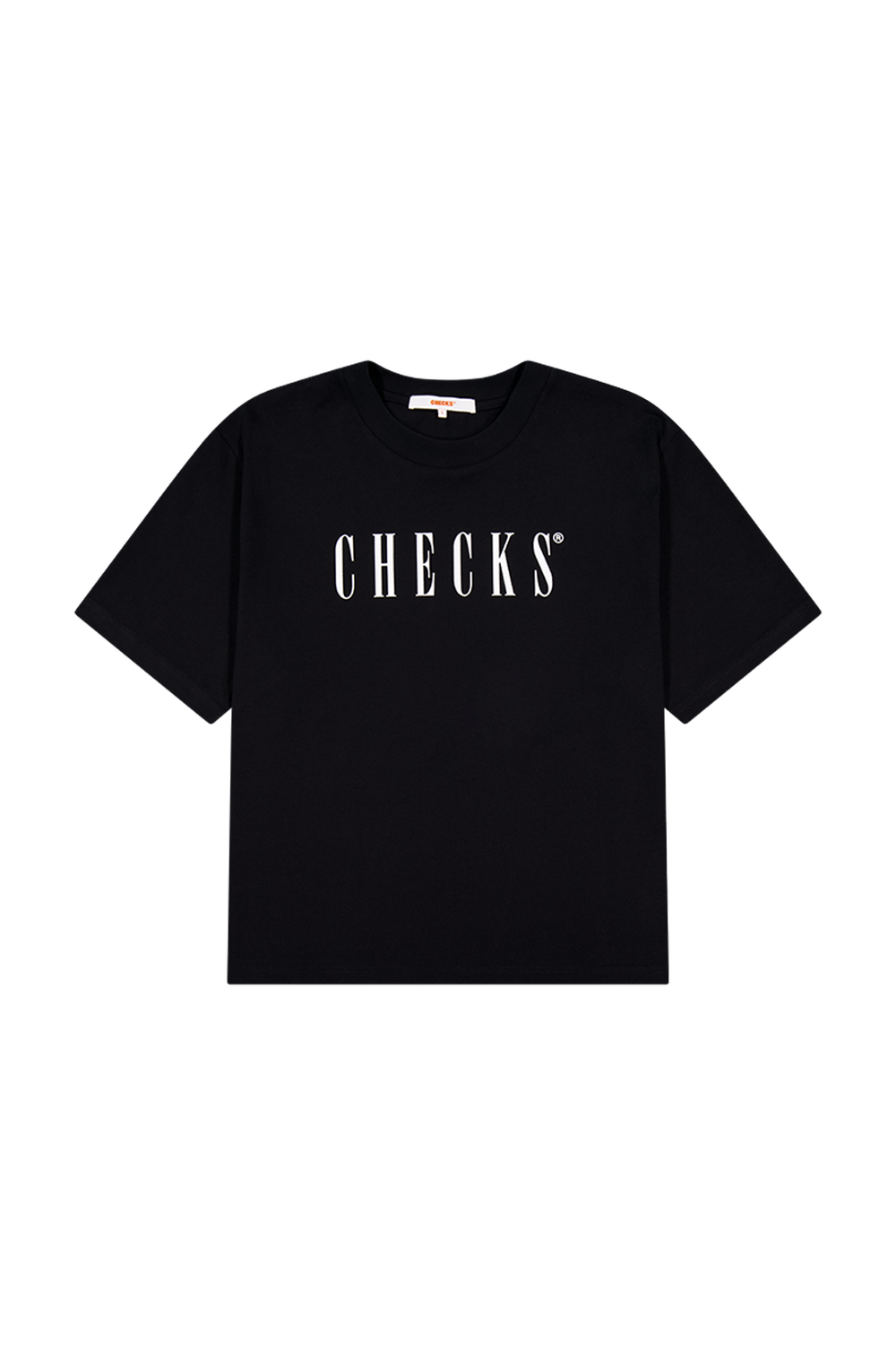 Checks - DPTMNT Tee - Black | Mad About The Boy | Mad About The Boy
