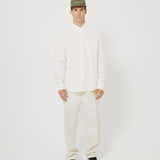 Valley Poplin Shirt - White | Kore Studios | Mad About The Boy