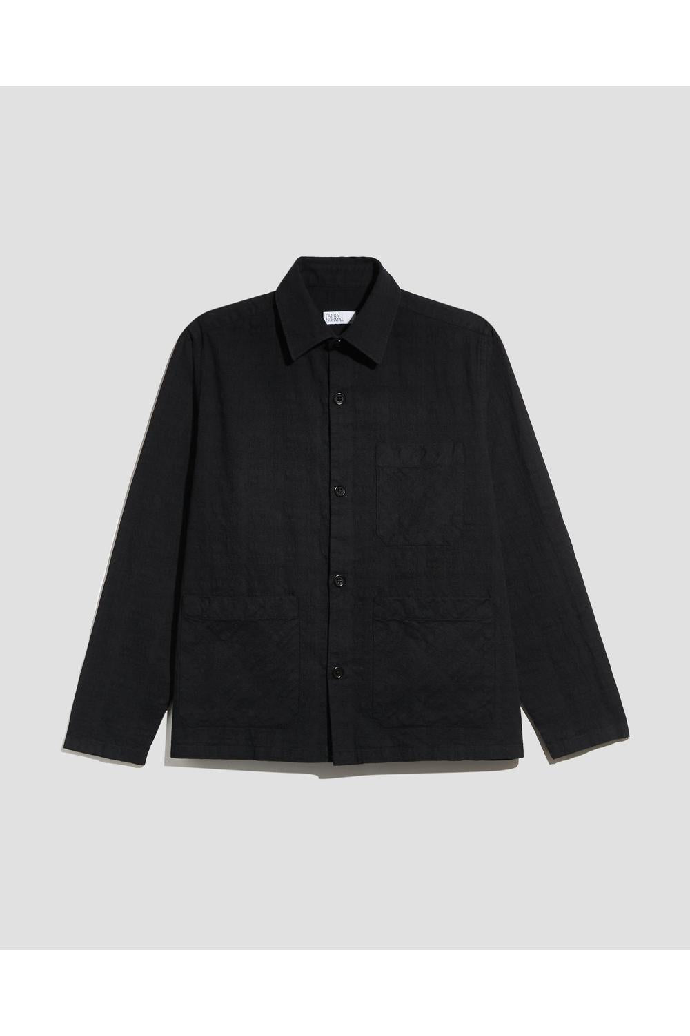Overshirt Textured Black | Fairly Normal | Mad About The Boy