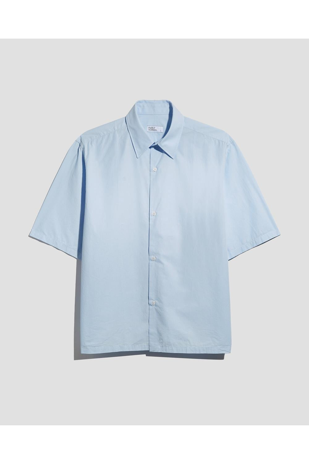 S/S Shirt Poplin Light Blue | Fairly Normal | Mad About The Boy