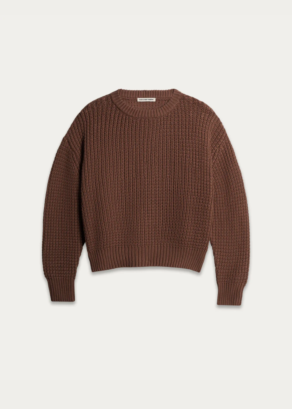 Fishermans Knit - Brown | Every Other Thursday | Mad About The Boy