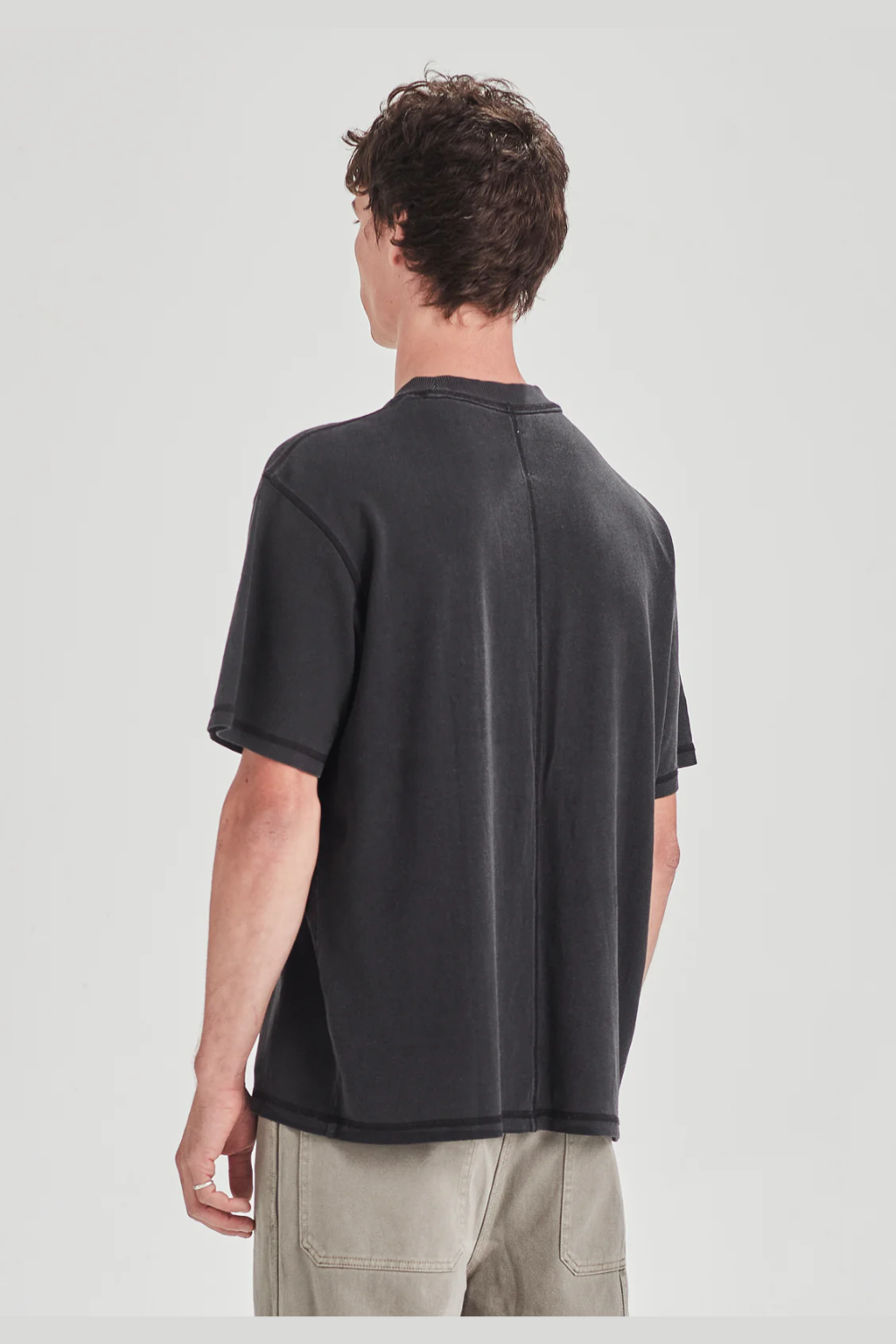 Commoners Hemp Jersey SS Tee Vintage Black | COMMONERS | Mad About The Boy