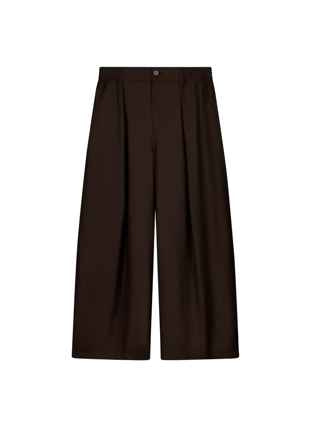 Checks Hakama Pants Cocoa Wool | Checks Downtown | Mad About The Boy
