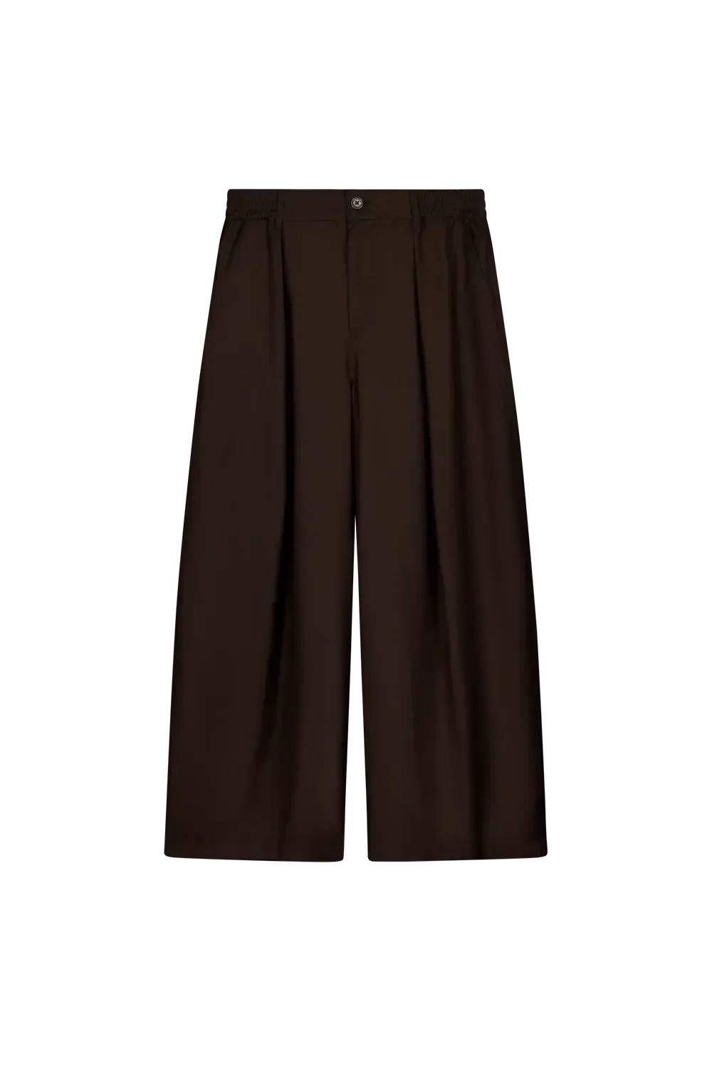 Checks Hakama Pants Cocoa Wool | Checks Downtown | Mad About The Boy