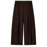 Checks Hakama Pants Cocoa Wool | Checks Downtown | Mad About The Boy
