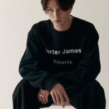 REVERSED CREWNECK SOFT BLACK | PORTER JAMES SPORTS | Mad About The Boy