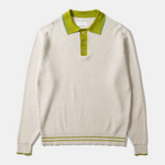 Edmmond Studios Knitted Polo Off White | Edmmond Studios | Mad About The Boy