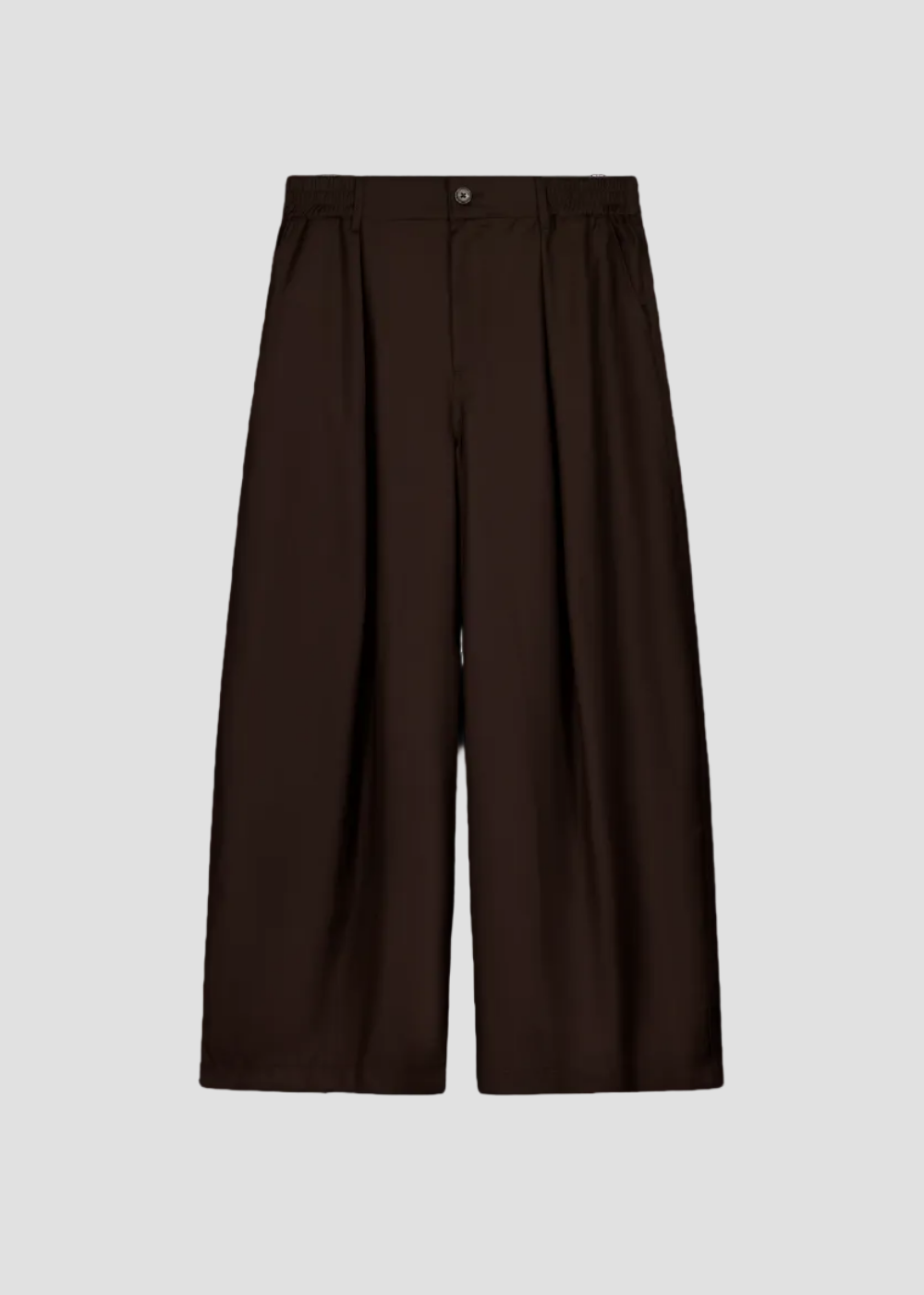 Checks Hakama Pants Cocoa Wool | Checks Downtown | Mad About The Boy