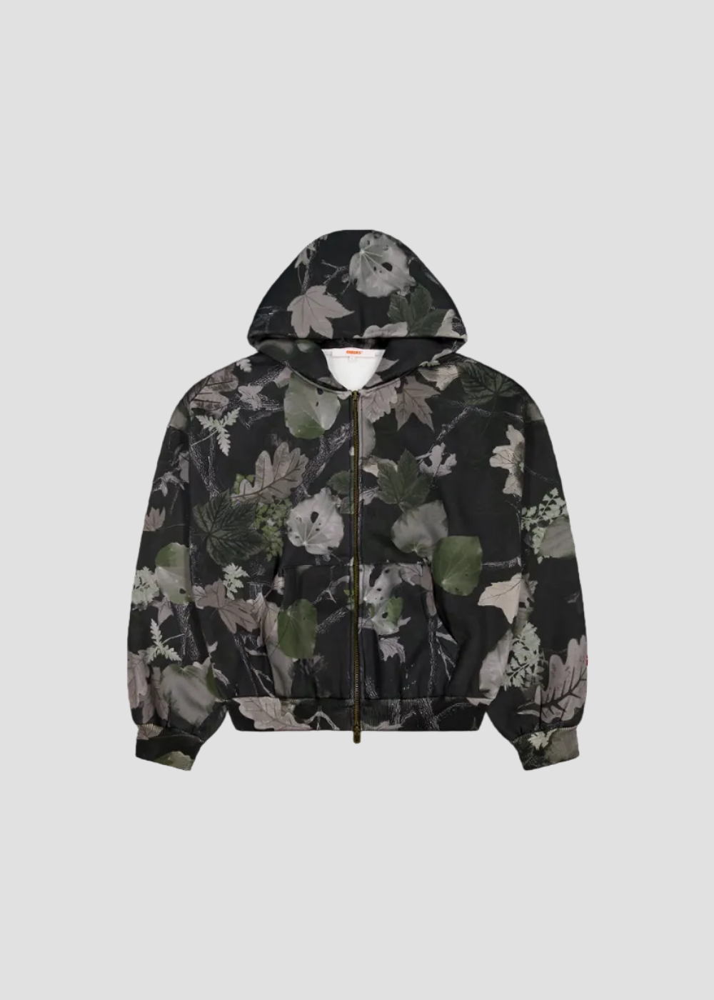 Checks Kawakawa Camo Hoodie Charcoal | Checks Downtown | Mad About The Boy