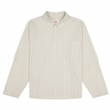 Layered Shirt Cream Stripe | Checks Downtown | Mad About The Boy