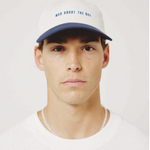 Mad About The Boy Dad Cap - Cream & Navy | Mad About The Boy | Mad About The Boy
