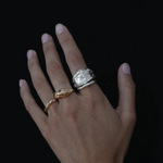 Classic Cocktail Ring 002 - Sterling Silver | Released From Love | Mad About The Boy