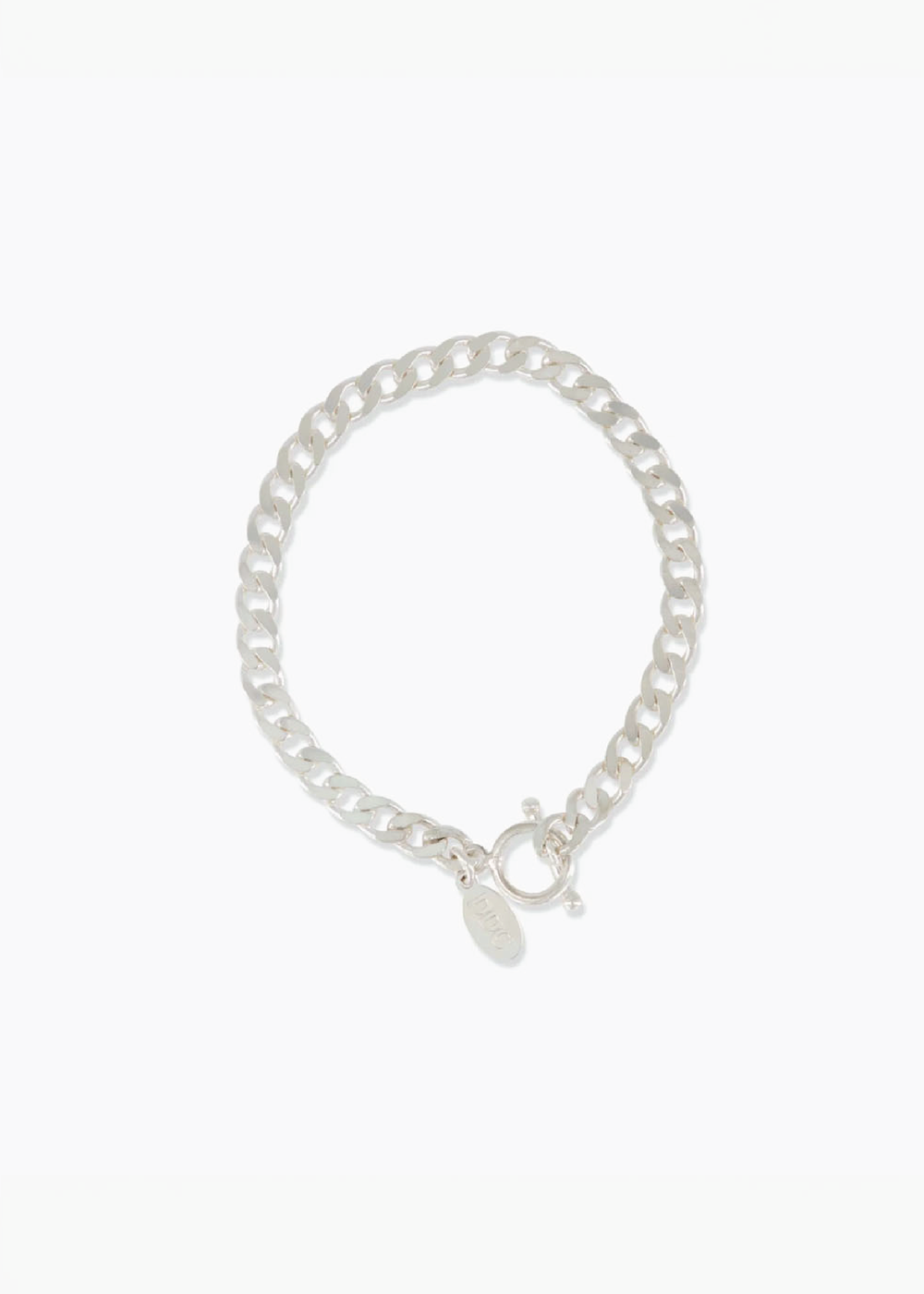 Don Du Ciel Flat Curb Bracelet Sterling Silver | DON DU CIEL | Mad About The Boy