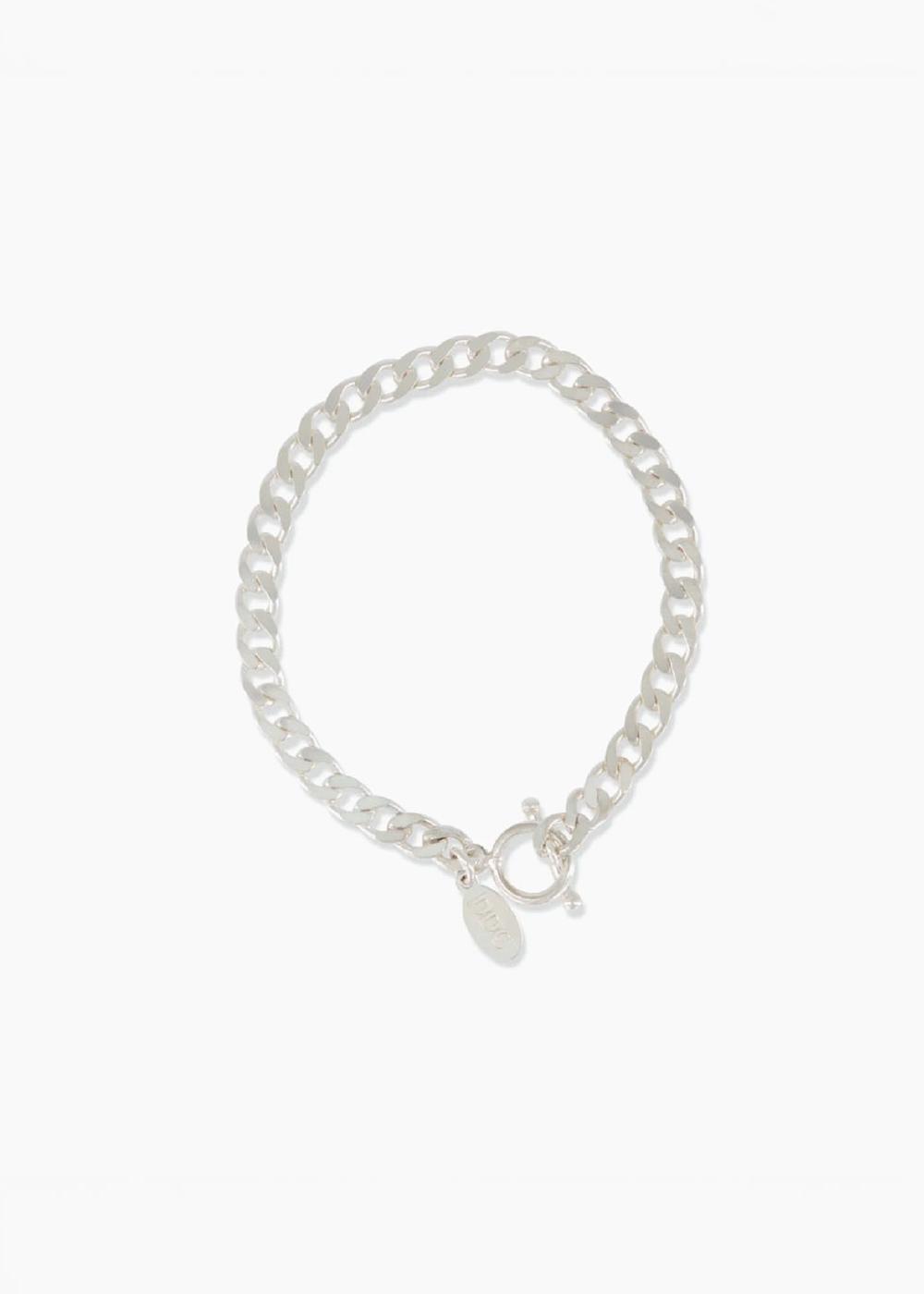 Don Du Ciel Flat Curb Bracelet - Sterling Silver | DON DU CIEL | Mad About The Boy