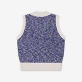 Mélange Vest - Blue | PORTER JAMES SPORTS | Mad About The Boy