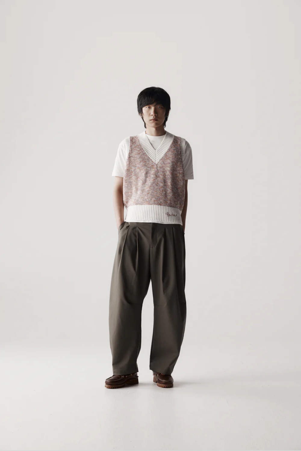 Mélange Vest - Orange / Purple | PORTER JAMES SPORTS | Mad About The Boy