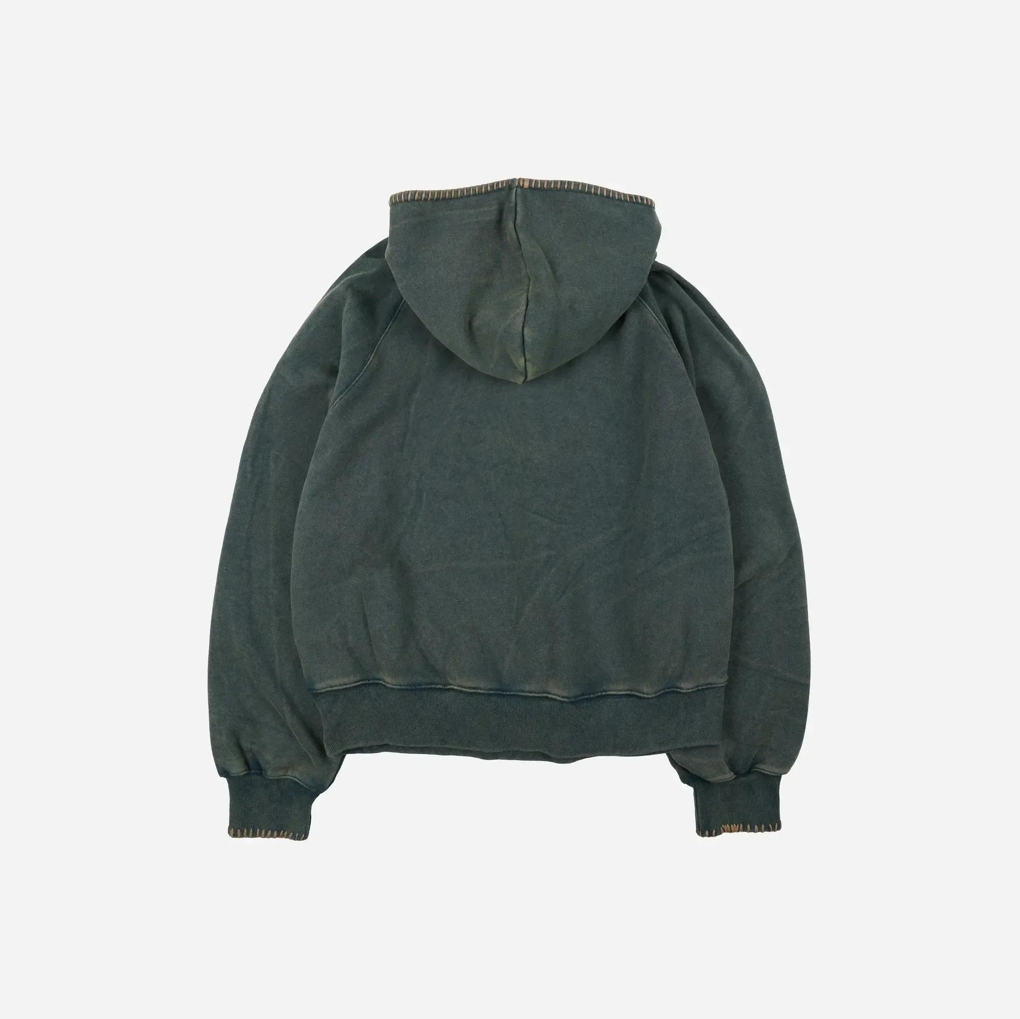 Frizmworks - Needle Stitch Pullover Hoodie / Vintage Green | Frizmworks | Mad About The Boy